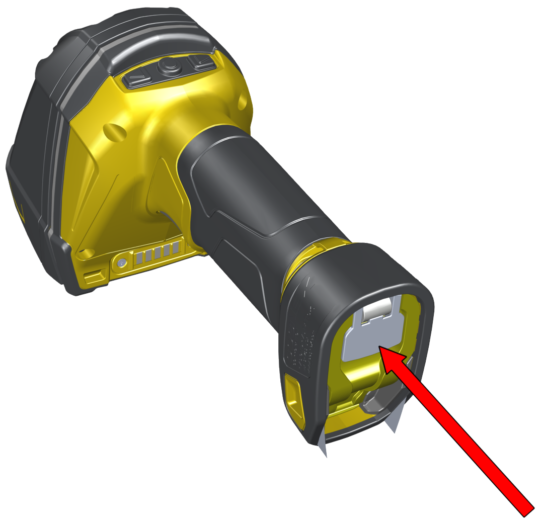 Closing DM8700 with metal tab.